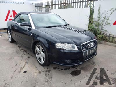 Image of 2008 AUDI A4 TDI QUATTRO DPF S LINE 2967cc TURBO DIESEL AUTOMATIC 6 Speed 2 DOOR CONVERTIBLE