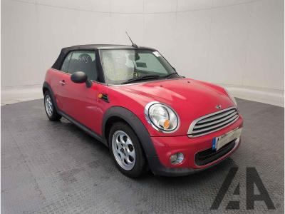 Image of 2011 MINI CONVERTIBLE ONE 1598cc PETROL MANUAL 6 Speed 2 DOOR CONVERTIBLE