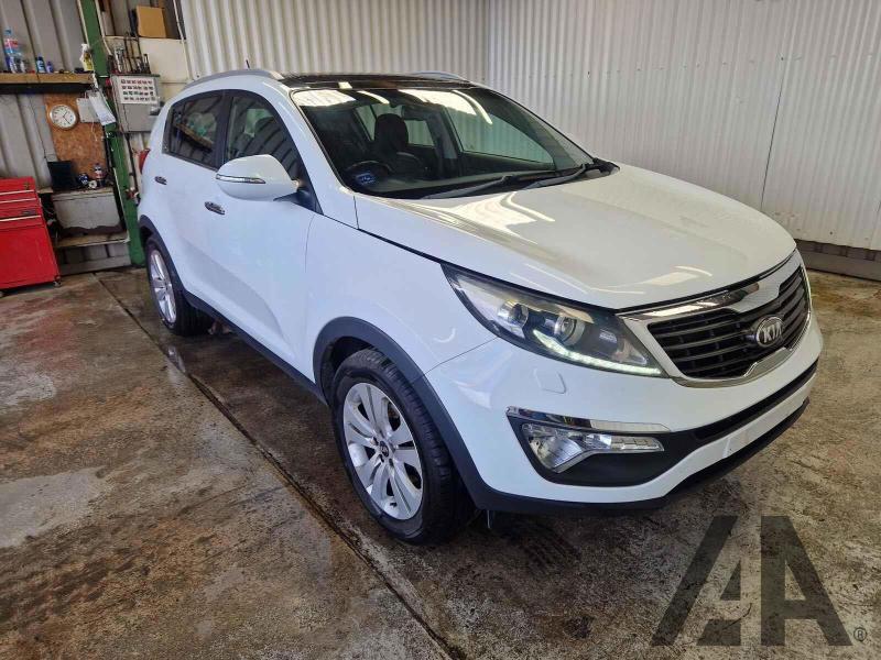 2013 KIA SPORTAGE CRDI 3 SAT NAV 1685cc TURBO DIESEL MANUAL 6 Speed 5 DOOR ESTATE