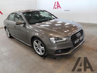 Image of 2014 AUDI A4 TDI S LINE 1968cc TURBO DIESEL MANUAL 6 Speed 4 DOOR SALOON