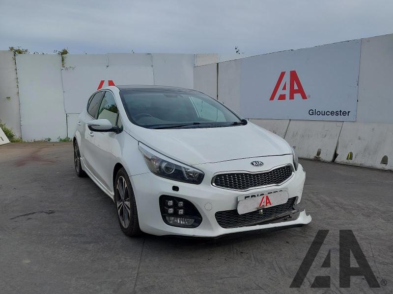 2018 KIA CEED CRDI GT-LINE S ISG 1582cc TURBO DIESEL SEMI AUTO 7 Speed 5 DOOR HATCHBACK