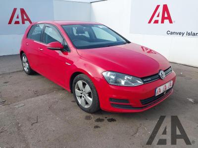 Image of 2016 VOLKSWAGEN GOLF BLUEMOTION TDI 1598cc TURBO DIESEL MANUAL 6 Speed 5 DOOR HATCHBACK