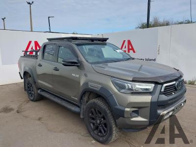 Image of 2021 TOYOTA HI-LUX INVINCIBLE X 4WD D-4D DCB 2755cc TURBO DIESEL AUTOMATIC PICK UP