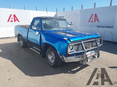 Image of 1972 DODGE PICK UP D SERIES 1972 D100 DIESEL 330cc PICK UP