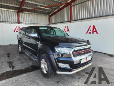 Image of 2016 FORD RANGER LIMITED 4X4 DCB TDCI 2198cc TURBO DIESEL AUTOMATIC 6 Speed PICK UP
