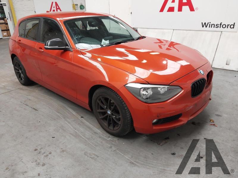 2013 BMW 1 SERIES 118D SE 1995cc TURBO DIESEL AUTOMATIC 5 DOOR HATCHBACK