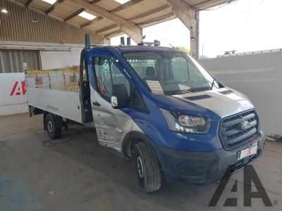 Image of 2023 FORD TRANSIT 350 LEADER C/C ECOBLUE 1996cc TURBO DIESEL MANUAL 2 DOOR CHASSIS CAB
