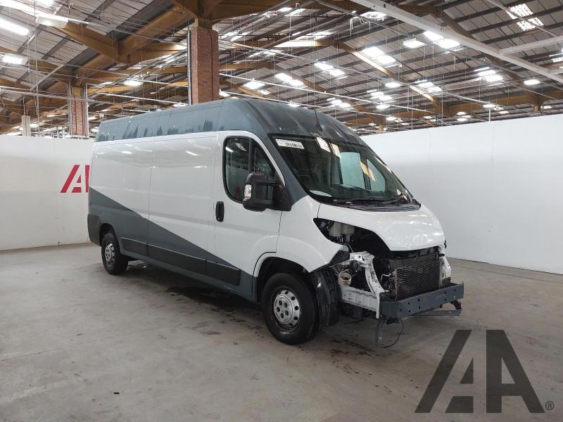 2021 PEUGEOT BOXER BLUEHDI 335 L3H2 PROFESSIONAL 2179cc TURBO DIESEL MANUAL 5 DOOR PANEL VAN