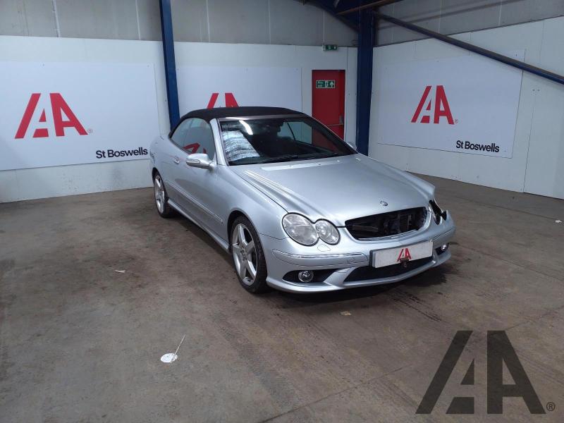 2007 MERCEDES CLK CLK200 KOMPRESSOR SPORT 1796cc SUPER PETROL AUTOMATIC 6 Speed 2 DOOR CONVERTIBLE