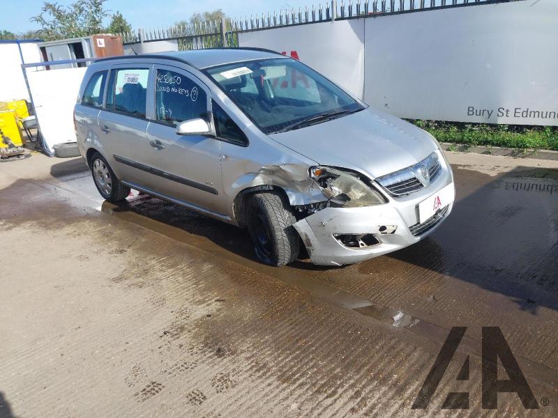 2008 VAUXHALL ZAFIRA LIFE 16V 1598cc PETROL MANUAL 5 Speed 5 DOOR MPV
