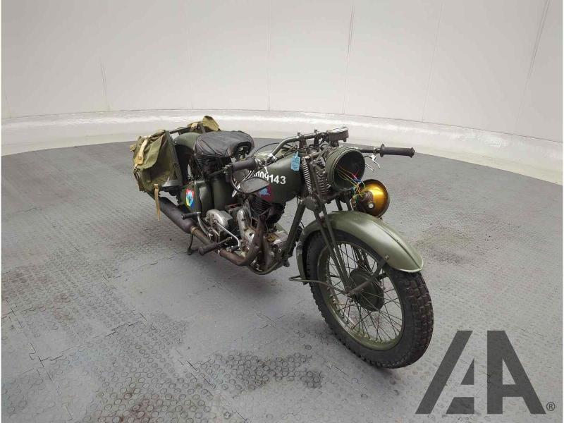 1938 ROYAL ENFIELD VARIENT 350cc PETROL MOTORCYCLE