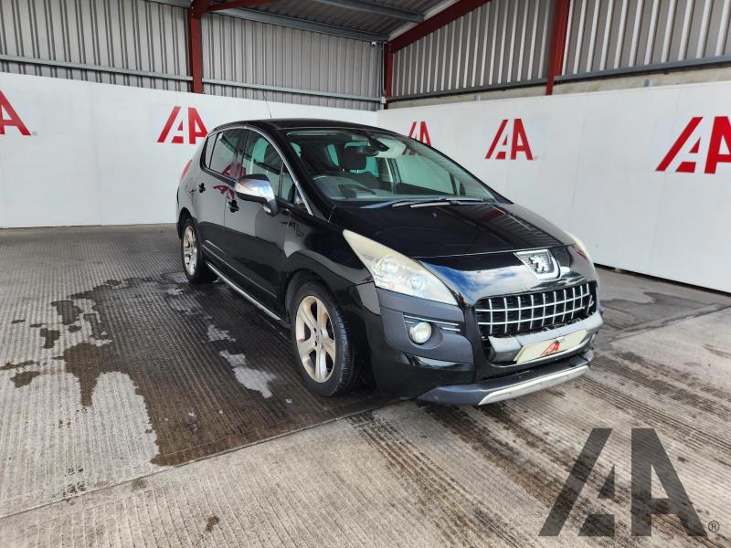 2012 PEUGEOT 3008URE HDI FAP 1560cc TURBO DIESEL MANUAL 6 Speed 5 DOOR HATCHBACK