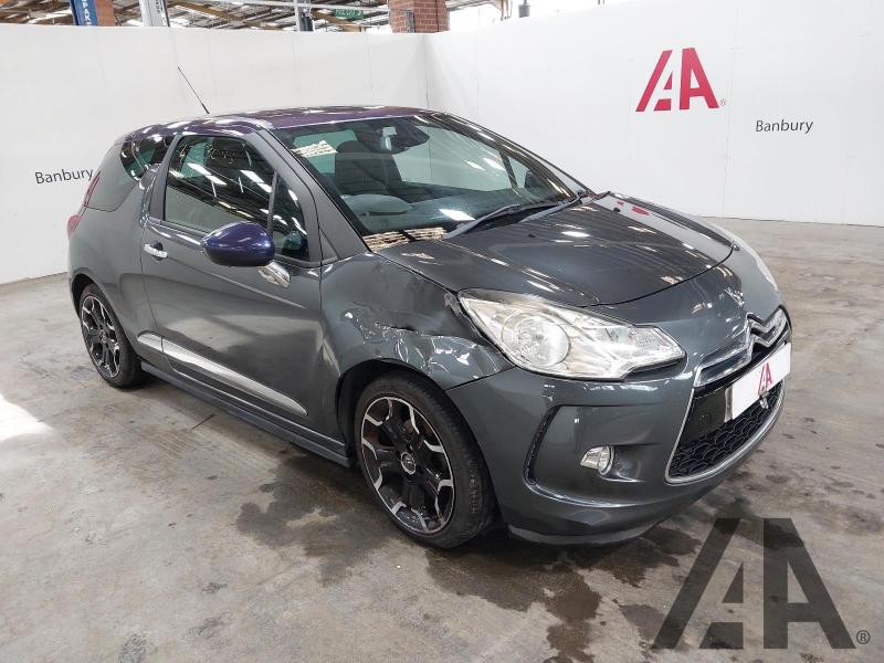 2013 CITROEN DS3 E-HDI DSTYLE PLUS 1560cc TURBO DIESEL MANUAL 5 Speed 3 DOOR HATCHBACK