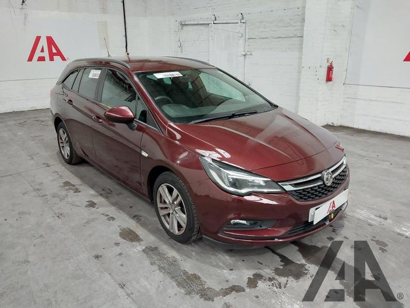 2018 VAUXHALL ASTRA DESIGN CDTI ECOTEC S/S 1598cc TURBO DIESEL MANUAL 6 Speed 5 DOOR ESTATE