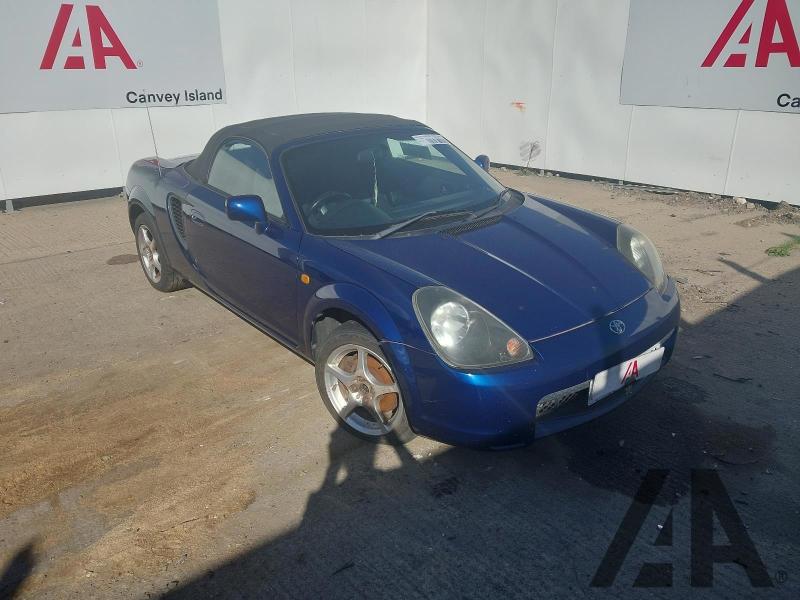2003 TOYOTA MR2 ROADSTER HARD TOP 1794cc PETROL MANUAL 5 Speed 2 DOOR CONVERTIBLE