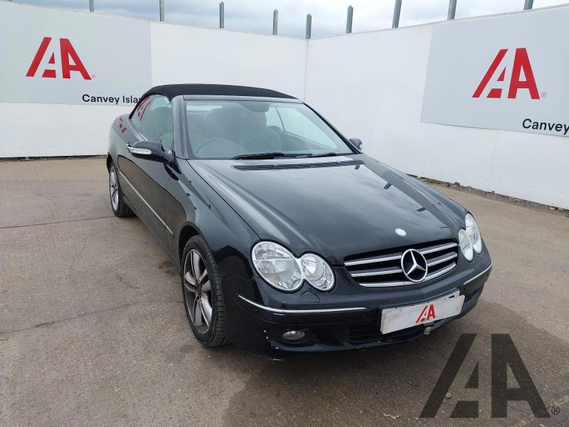 2009 MERCEDES CLK CLK200 KOMPRESSOR AVANTGARDE 1796cc SUPER PETROL AUTOMATIC 6 Speed 2 DOOR CONVERTIBLE