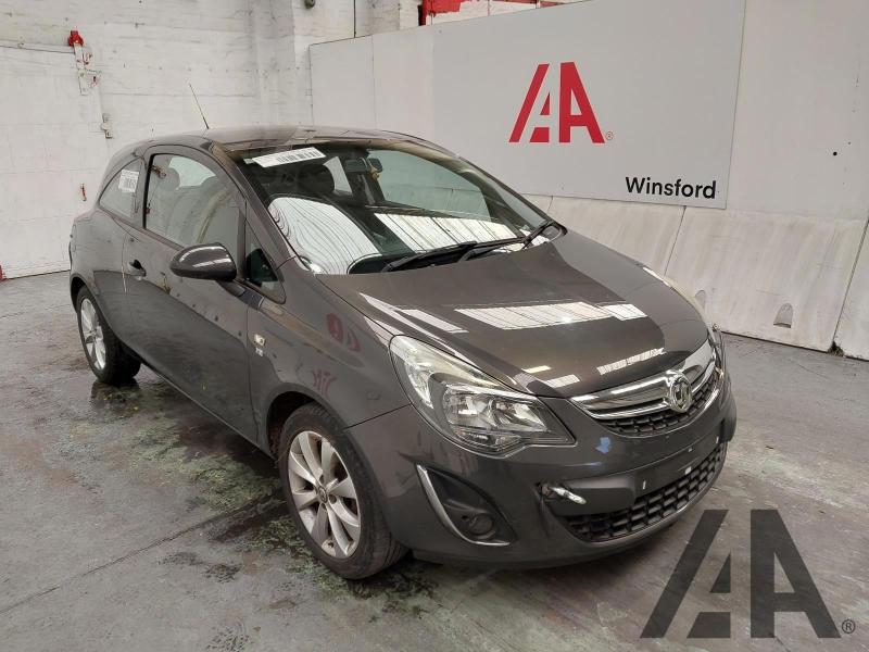 2014 VAUXHALL CORSA EXCITE 1229cc PETROL MANUAL 3 DOOR HATCHBACK