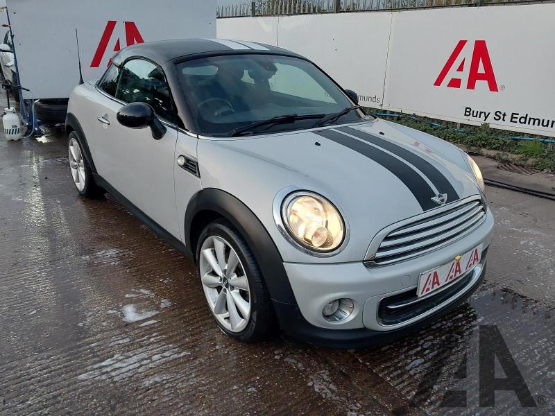 2011 MINI COUPE COOPER 1598cc PETROL MANUAL 6 Speed 2 DOOR COUPE