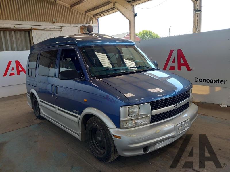 1996 CHEVROLET ASTROVAN IMPORT RWD 4295cc PETROL AUTOMATIC MPV