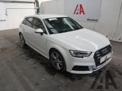 Image of 2019 AUDI A3 SPORTBACK TDI S LINE 35 1968cc TURBO DIESEL SEMI AUTO 7 Speed 5 DOOR HATCHBACK