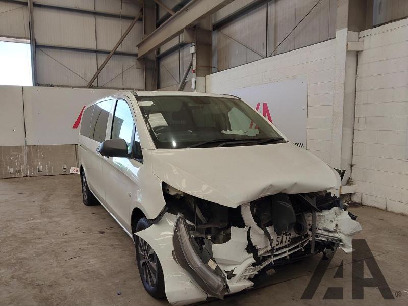 2022 MERCEDES VITO 114CDI TOURER SELECT L3 1950cc TURBO DIESEL AUTOMATIC 5 DOOR MPV
