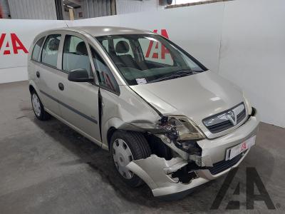 2009 VAUXHALL MERIVA LIFE 16V 1598cc PETROL SEMI AUTO 5 Speed 5 DOOR MPV