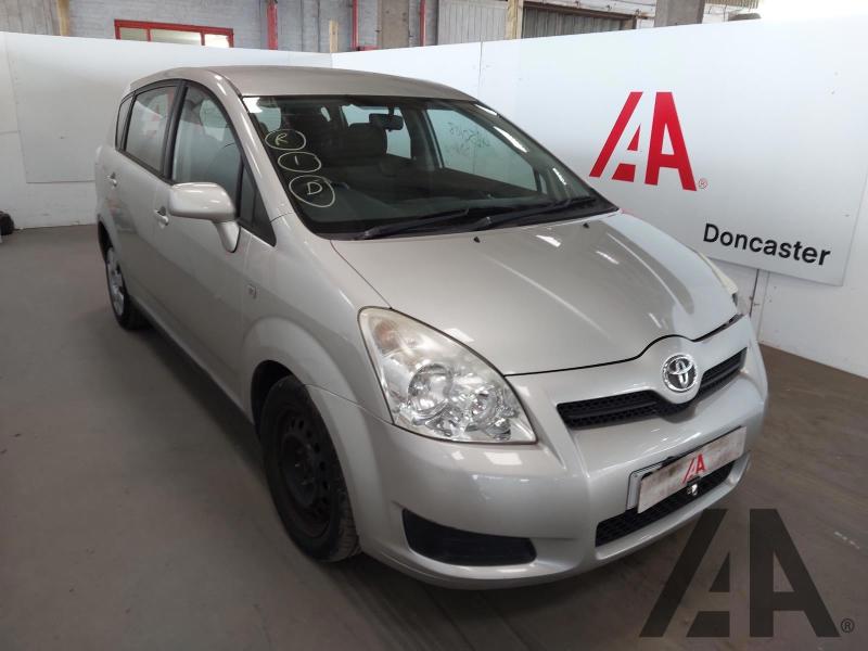 2009 TOYOTA COROLLA VERSO T2 VVT-I 1794cc PETROL MANUAL 5 Speed 5 DOOR MPV