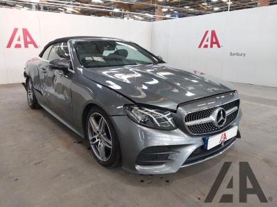 Image of 2019 MERCEDES E-CLASS E 220 D AMG LINE 1950cc TURBO DIESEL AUTOMATIC 2 DOOR CONVERTIBLE