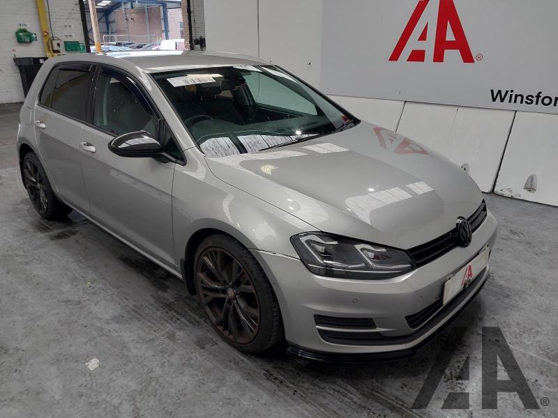 2013 VOLKSWAGEN GOLF SE TDI BLUEMOTION TECHNOLOGY 1598cc TURBO DIESEL MANUAL 5 Speed 5 DOOR HATCHBACK