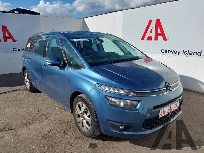 2016 CITROEN C4 PICASSO GRAND BLUEHDI VTR PLUS 1560cc TURBO DIESEL AUTOMATIC 6 Speed 5 DOOR MPV