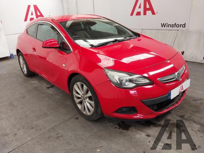 2014 VAUXHALL ASTRA GTC SRI S/S 1364cc TURBO PETROL MANUAL 6 Speed 3 DOOR HATCHBACK