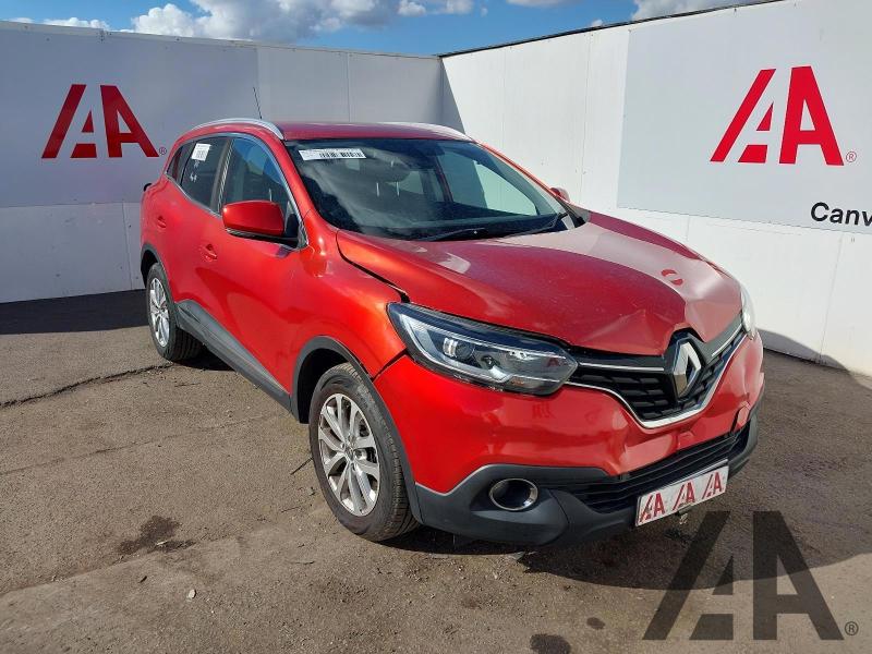 2017 RENAULT KADJAR DYNAMIQUE NAV DCI 1461cc TURBO DIESEL MANUAL 6 Speed 5 DOOR HATCHBACK