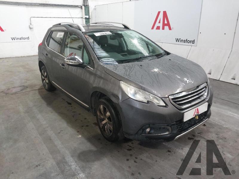 2014 PEUGEOT 2008 E-HDIURE 1560cc TURBO DIESEL MANUAL 5 Speed 5 DOOR HATCHBACK