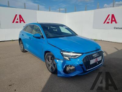 Image of 2021 AUDI A3 SPORTBACK TFSI E S LINE 40 1395cc TURBO PETROL/ELECTRIC SEMI AUTO 5 DOOR HATCHBACK