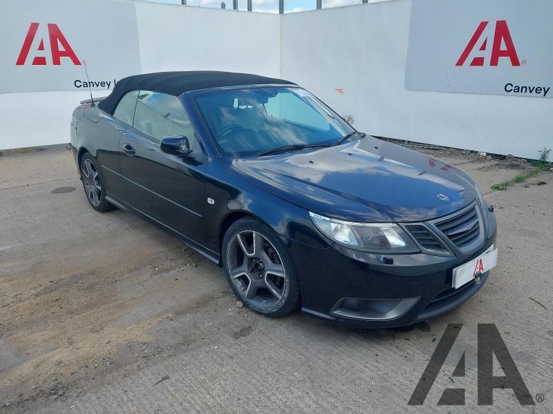 2010 SAAB 9-3 V6 AERO ANNIVERSARY 2792cc TURBO PETROL AUTOMATIC 6 Speed 2 DOOR CONVERTIBLE