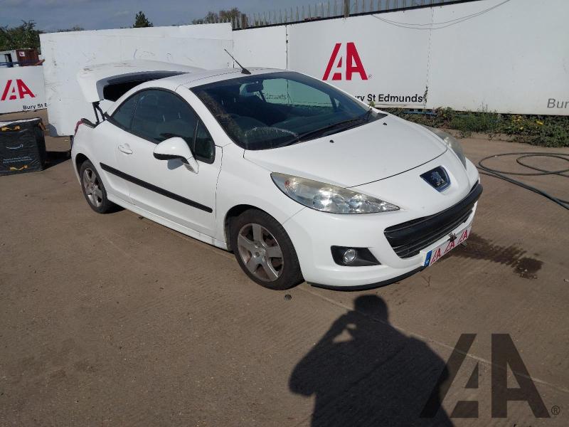 2014 PEUGEOT 207 CC ACTIVE 1598cc PETROL AUTOMATIC 4 Speed 2 DOOR CONVERTIBLE