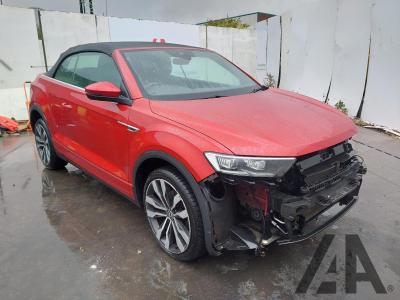 Image of 2021 VOLKSWAGEN T-ROC R-LINE TSI EVO DSG 1498cc TURBO PETROL SEMI AUTO 2 DOOR CONVERTIBLE