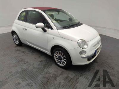 Image of 2010 FIAT 500 C LOUNGE 1242cc PETROL MANUAL 3 DOOR CONVERTIBLE