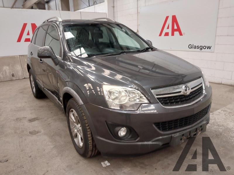 2012 VAUXHALL ANTARA EXCLUSIV CDTI 2WD S/S 2231cc TURBO DIESEL MANUAL 6 Speed 5 DOOR HATCHBACK