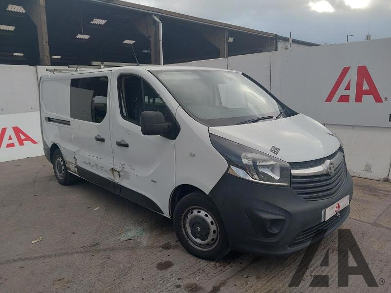 2015 VAUXHALL VIVARO 2900 L2H1 CDTI DCB 1598cc TURBO DIESEL MANUAL 6 Speed PANEL VAN