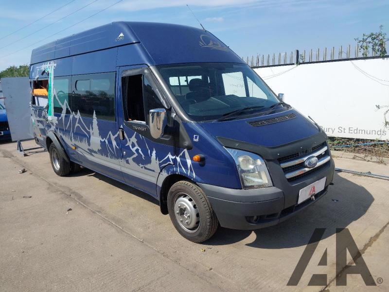 2007 FORD TRANSIT 430 EF H/R JUMBO DRW DAY 100 2402cc TURBO DIESEL MANUAL MOTORHOME