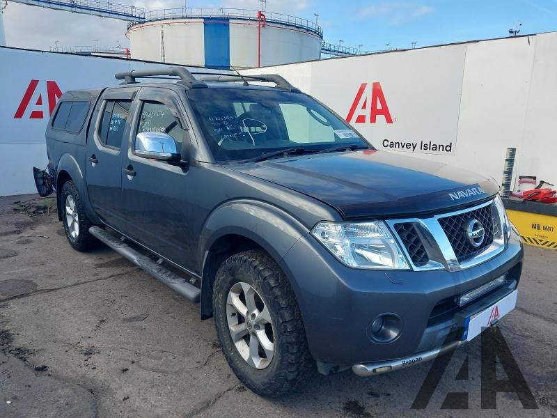 2013 NISSAN NAVARA DCI TEKNA 4X4 SHR DCB 2488cc TURBO DIESEL AUTOMATIC 5 Speed PICK UP