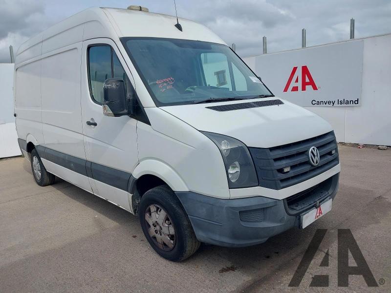 2015 VOLKSWAGEN CRAFTER CR35 TDI H/R P/V 1968cc TURBO DIESEL MANUAL 6 Speed PANEL VAN
