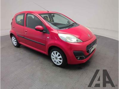 Image of 2012 PEUGEOT 107 ACTIVE 998cc PETROL MANUAL 5 Speed 5 DOOR HATCHBACK