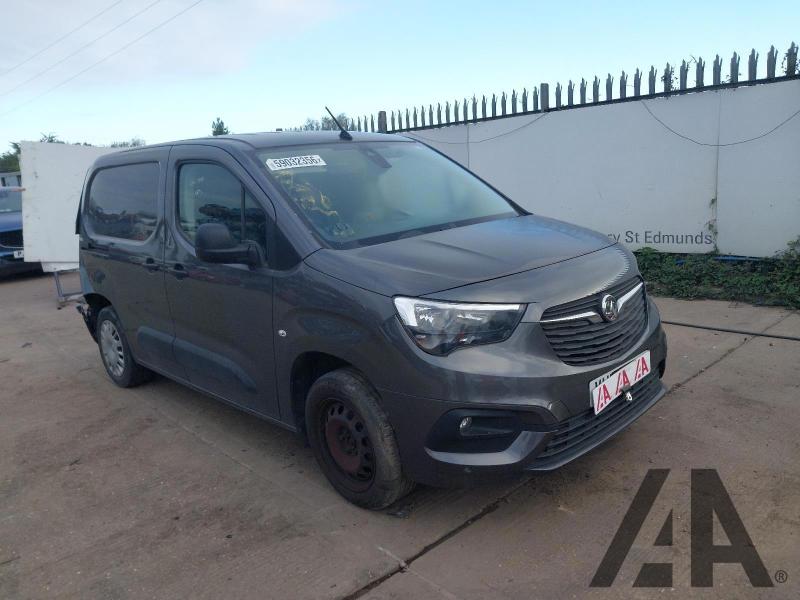 2020 VAUXHALL COMBO L1H1 2000 SPORTIVE S/S 1499cc TURBO DIESEL MANUAL 4 DOOR PANEL VAN