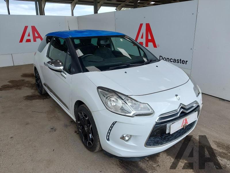 2011 CITROEN DS3 HDI BLACK AND WHITE 1560cc TURBO DIESEL MANUAL 5 Speed 3 DOOR HATCHBACK