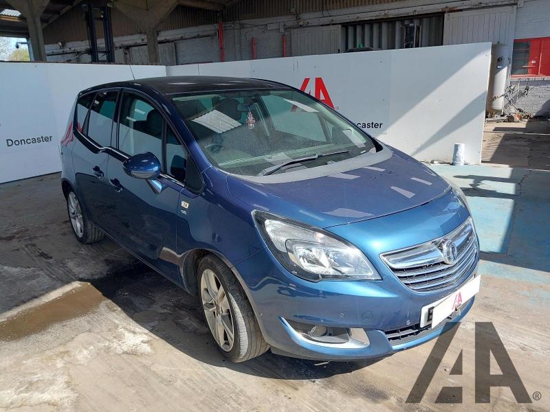 2016 VAUXHALL MERIVA SE 1364cc TURBO PETROL MANUAL 5 Speed 5 DOOR MPV