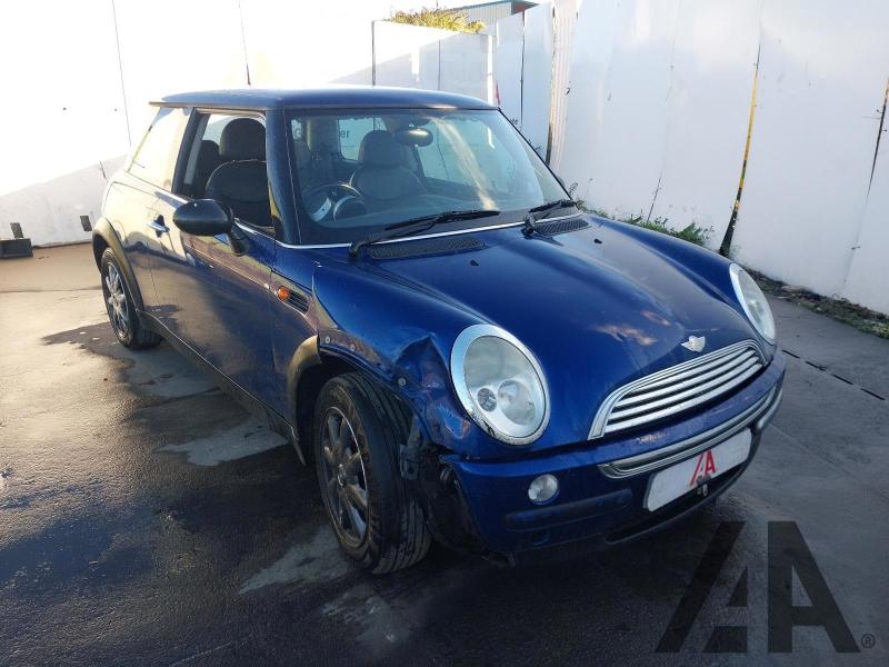 2004 MINI HATCH ONE 1598cc PETROL MANUAL 5 Speed 3 DOOR HATCHBACK
