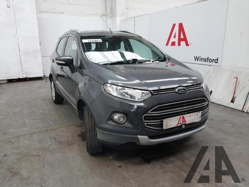 2016 FORD ECOSPORT TITANIUM 999cc TURBO PETROL MANUAL 5 DOOR HATCHBACK