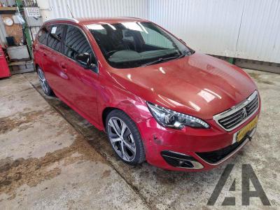 Image of 2017 PEUGEOT 308 PURETECH S/S SW GT LINE 1199cc TURBO PETROL AUTOMATIC 6 Speed 5 DOOR ESTATE